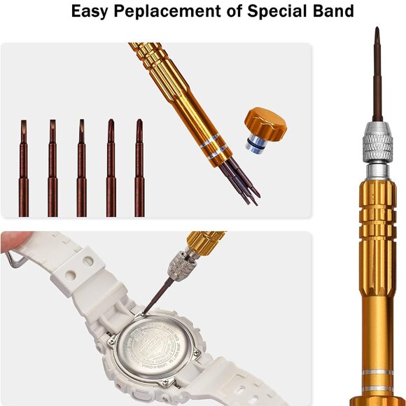 Watch Repair Kit, Watch Link Removal Tool, Watch Band Adjustment - Picture 6 of 6